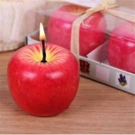 Christmas Apple Candle